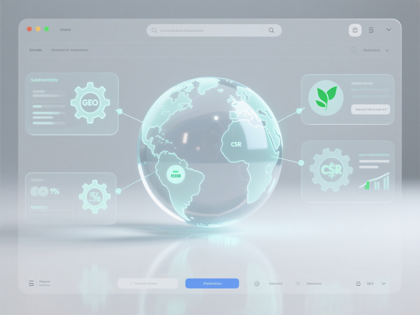 GEO 对企业社会责任（CSR）和可持续发展目标的贡献如何衡量？