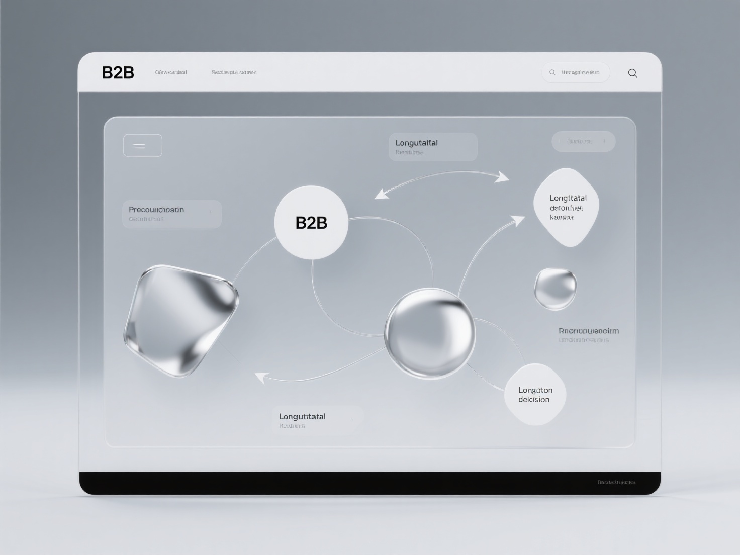 如何分析和优化B2B网站中长尾关键词的布局,以适应复杂的采购决策流程?