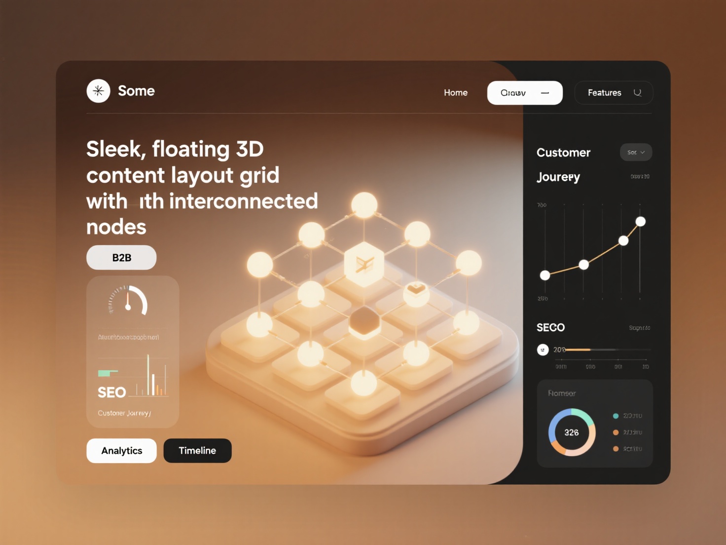 如何在长决策周期的B2B市场中制定有效的内容布局策略以提升SEO表现？