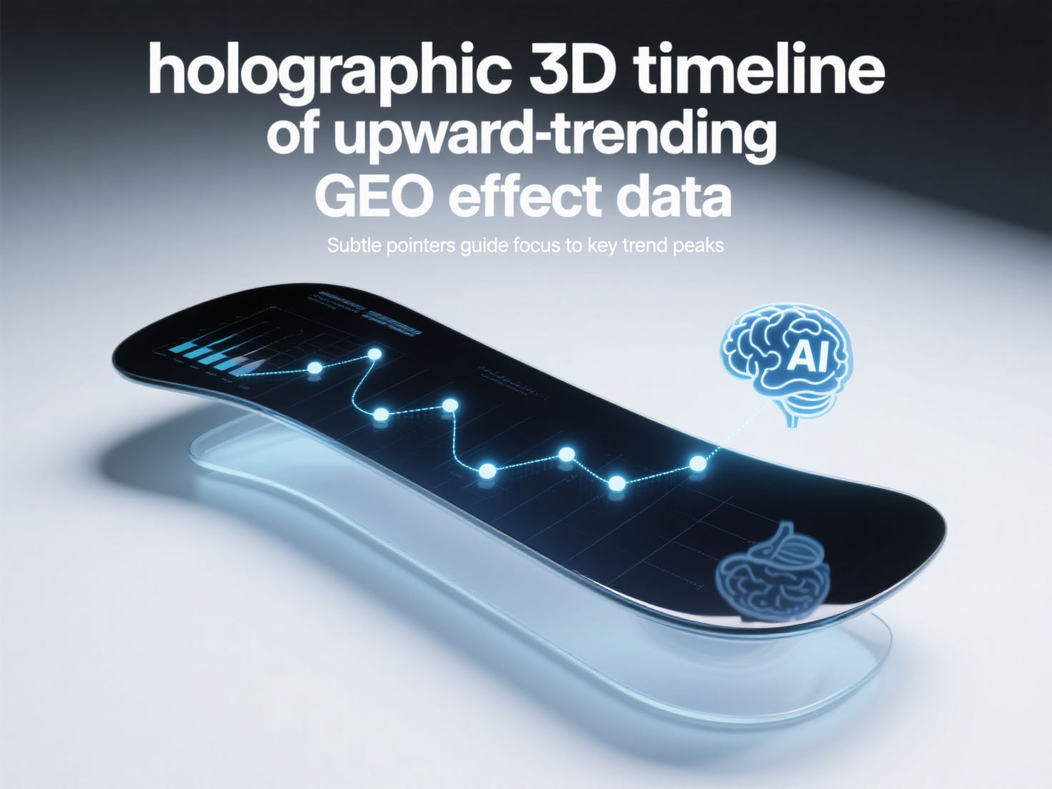 监测报告中如何有效呈现 GEO 效果的长期趋势？