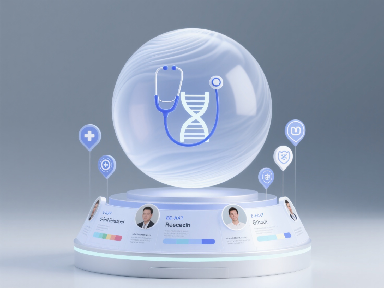 在健康类内容的E-E-A-T评估中，作者的专业背景和资质对GEO排名有多大影响？