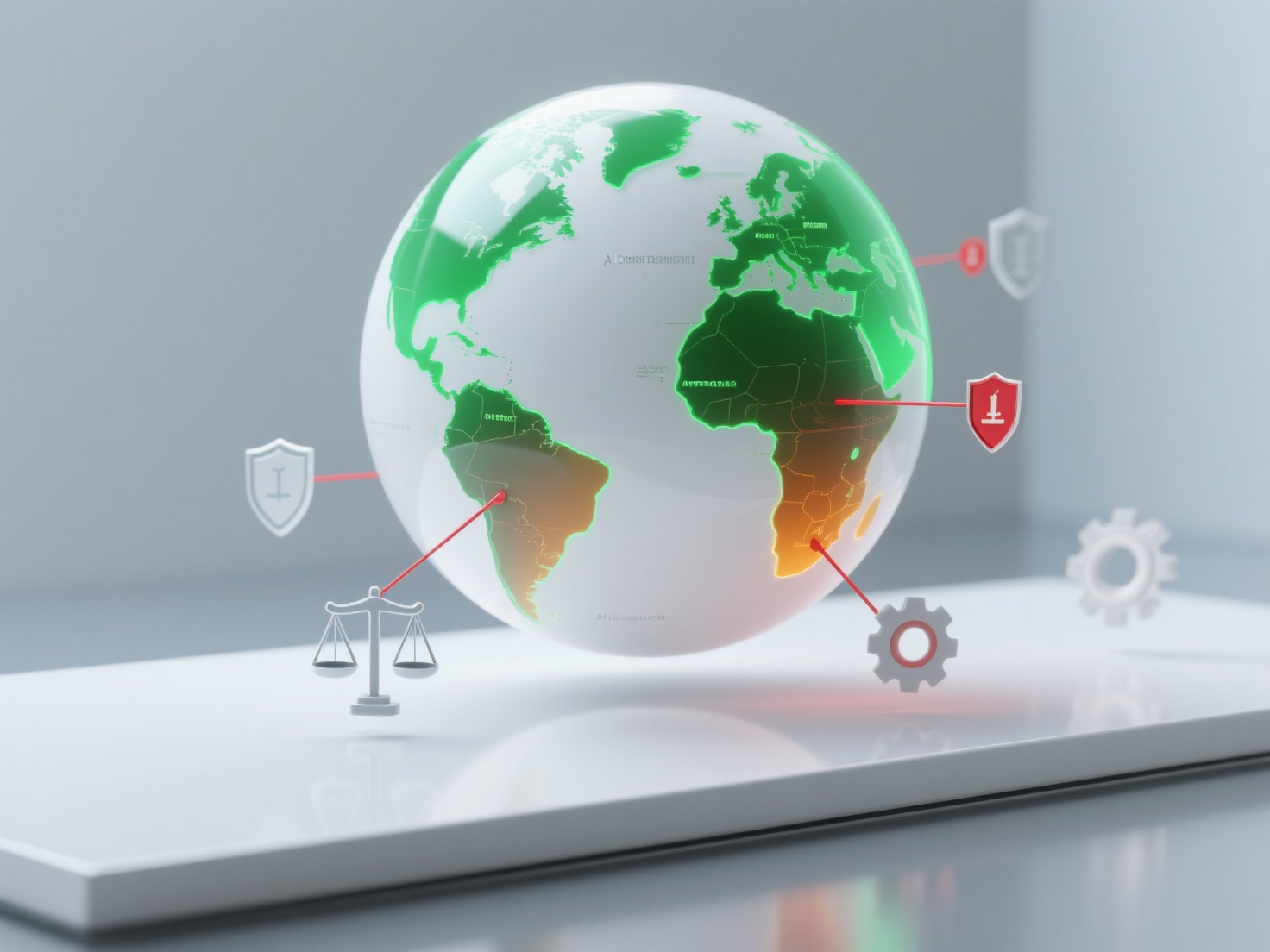 不同司法管辖区对AI内容生成的法律态度有何差异？