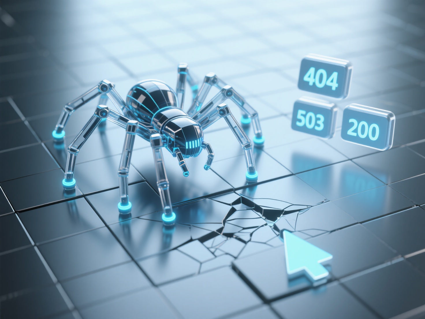 AI 爬虫抓取失败时，如何利用 HTTP 状态码定位问题？